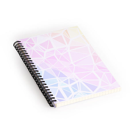 Kaleiope Studio Low Poly Pastel Spiral Notebook