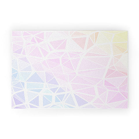 Kaleiope Studio Low Poly Pastel Welcome Mat