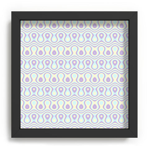 Kaleiope Studio Modern Colorful Funky Pattern Recessed Framing Square