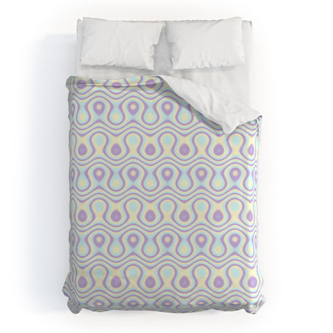 Kaleiope Studio Modern Colorful Funky Pattern Duvet Cover