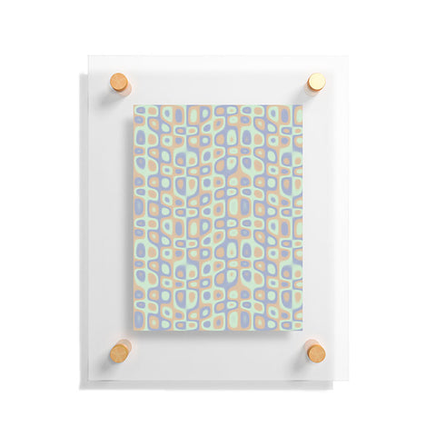 Kaleiope Studio Modern Colorful Groovy Pattern Floating Acrylic Print