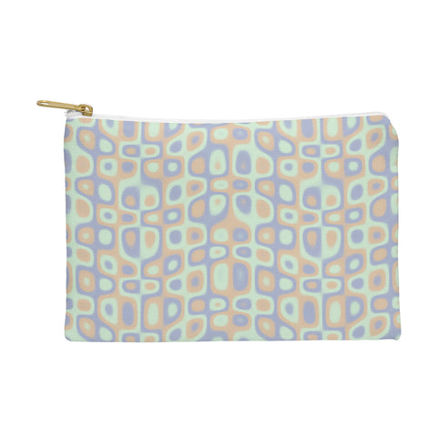 Kaleiope Studio Modern Colorful Groovy Pattern Pouch