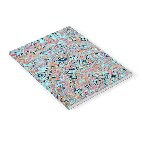 Kaleiope Studio Muted Colorful Boho Squiggles Notebook