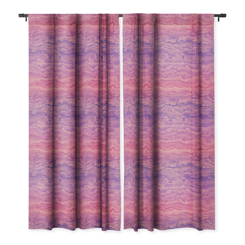 Kaleiope Studio Muted Marbled Gradient Blackout Window Curtain