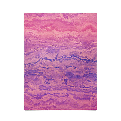 Kaleiope Studio Muted Marbled Gradient Poster