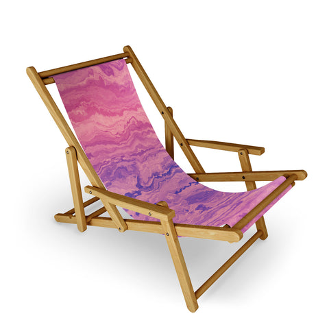 Kaleiope Studio Muted Marbled Gradient Sling Chair