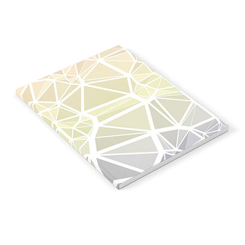 Kaleiope Studio Muted Pastel Low Poly Gradient Notebook