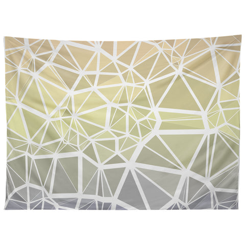 Kaleiope Studio Muted Pastel Low Poly Gradient Tapestry