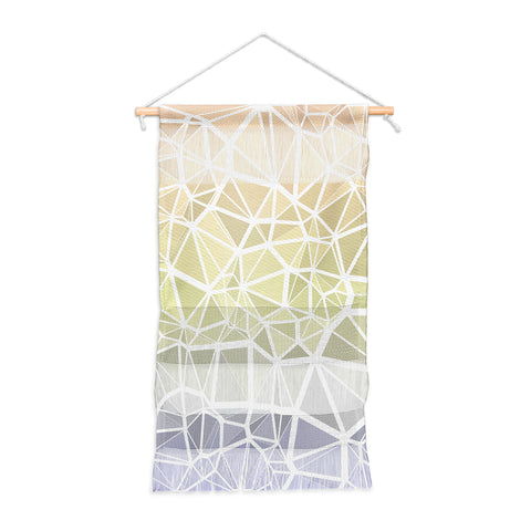 Kaleiope Studio Muted Pastel Low Poly Gradient Wall Hanging Portrait