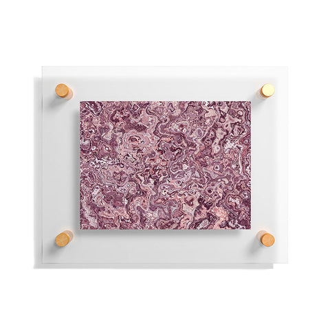 Kaleiope Studio Muted Red Marble Floating Acrylic Print