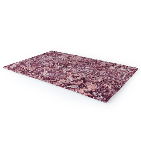 Kaleiope Studio Muted Red Marble Area Rug