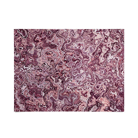 Kaleiope Studio Muted Red Marble Poster
