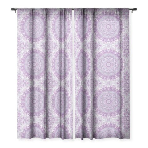 Kaleiope Studio Ornate Mandala Sheer Window Curtain