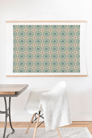 Kaleiope Studio Ornate Mandala Pattern Art Print And Hanger