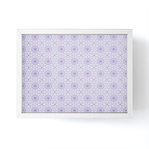 Kaleiope Studio Pastel Mandala Pattern Framed Mini Art Print