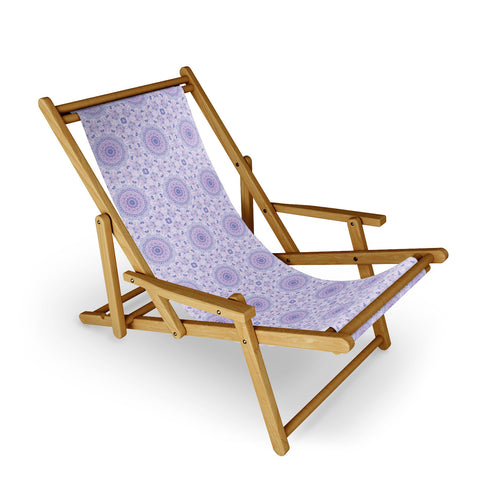 Kaleiope Studio Pastel Mandala Pattern Sling Chair
