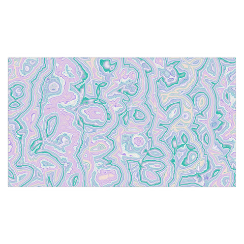 Kaleiope Studio Pastel Squiggly Stripes Tablecloth