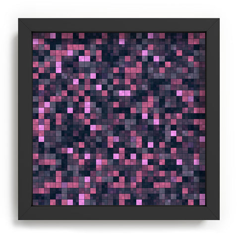 Kaleiope Studio Pink and Gray Squares Recessed Framing Square