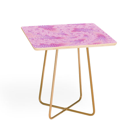Kaleiope Studio Psychedelic Fractal Side Table