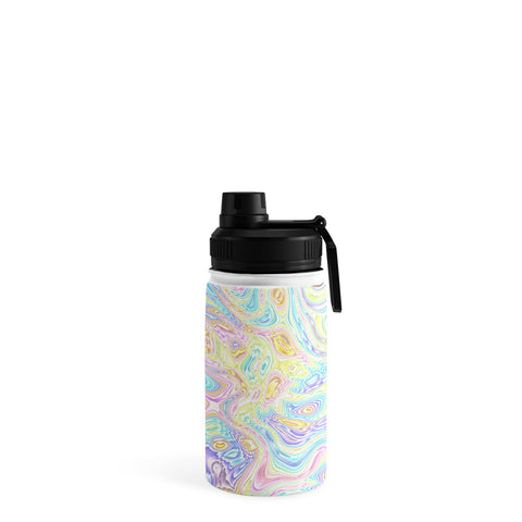 Kaleiope Studio Psychedelic Pastel Swirls Water Bottle