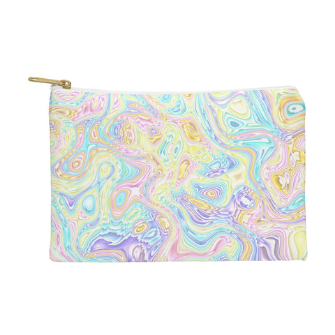 Kaleiope Studio Psychedelic Pastel Swirls Pouch