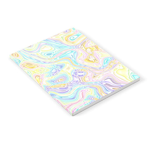 Kaleiope Studio Psychedelic Pastel Swirls Notebook