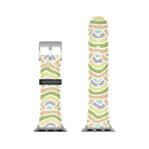 Kaleiope Studio Squiggly Seigaiha Pattern Apple Watch Band