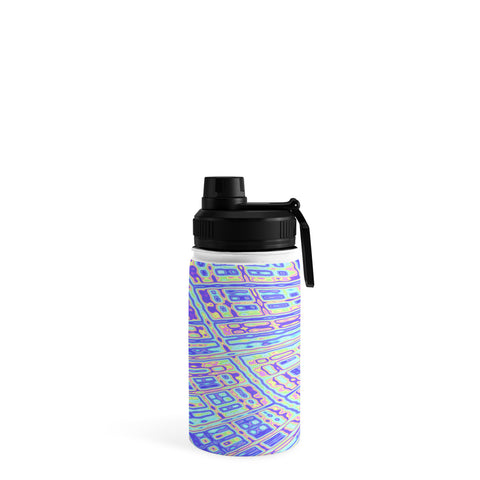 Kaleiope Studio Trippy Vibrant Fractal Texture Water Bottle