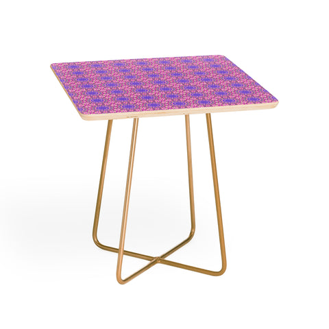 Kaleiope Studio Vibrant Ornate Pattern Side Table