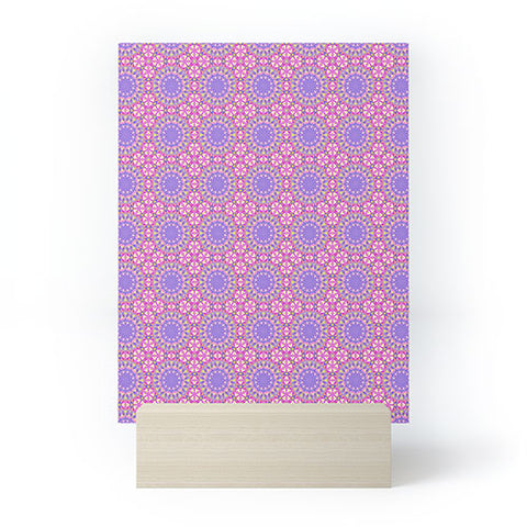 Kaleiope Studio Vibrant Ornate Pattern Mini Art Print