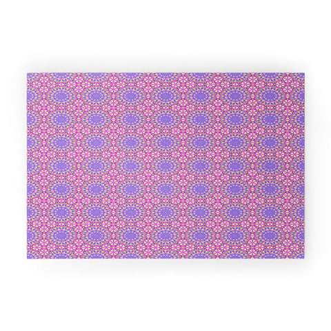 Kaleiope Studio Vibrant Ornate Pattern Welcome Mat