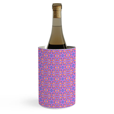 Kaleiope Studio Vibrant Ornate Tiling Pattern Wine Chiller