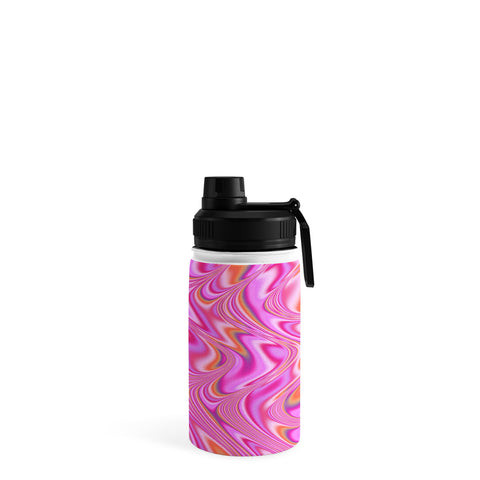 Kaleiope Studio Vibrant Pink Waves Water Bottle