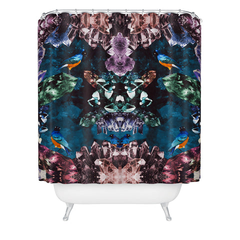 Kangarui Crystal Cave Shower Curtain