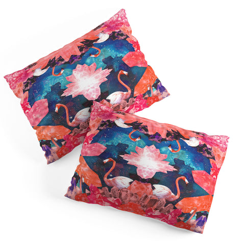 Kangarui Crystal Flamingo Pillow Shams