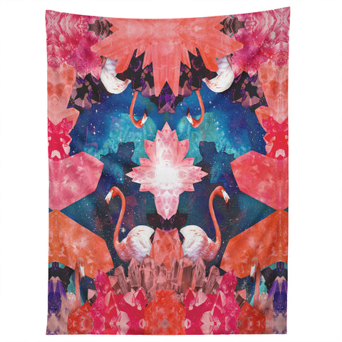 Kangarui Crystal Flamingo Tapestry