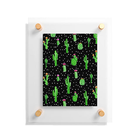 Kangarui Dotted Cactus Floating Acrylic Print