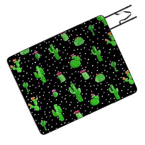 Kangarui Dotted Cactus Picnic Blanket