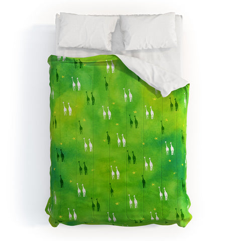 Kangarui Dreamy Giraffe Comforter