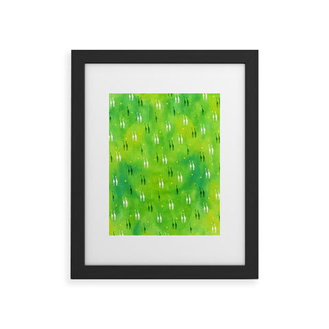 Kangarui Dreamy Giraffe Framed Art Print