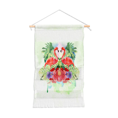 Kangarui Exotic Flamingo Wall Hanging Portrait