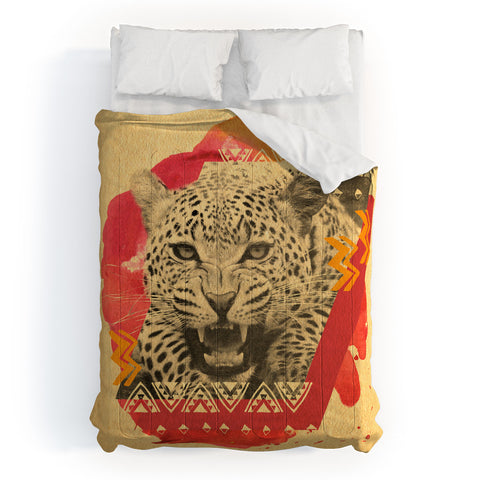 Kangarui Fierce Leopard Comforter