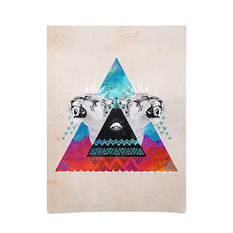 Kangarui Fierce Lion Poster