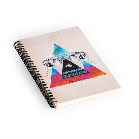 Kangarui Fierce Lion Spiral Notebook