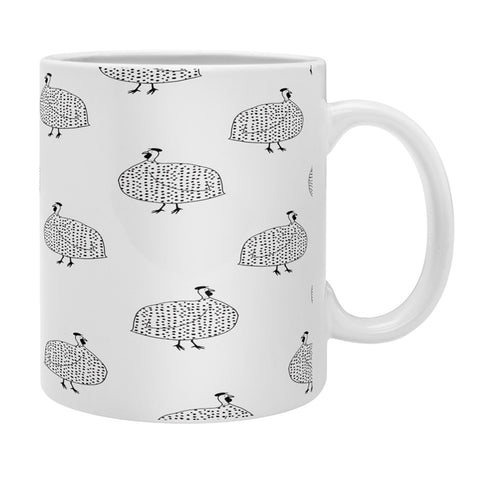 Kangarui Guinea Fowls On Safari Coffee Mug