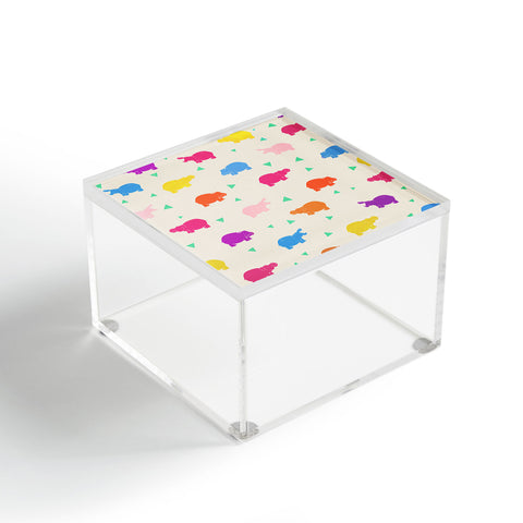 Kangarui Happy Hippo Party Acrylic Box