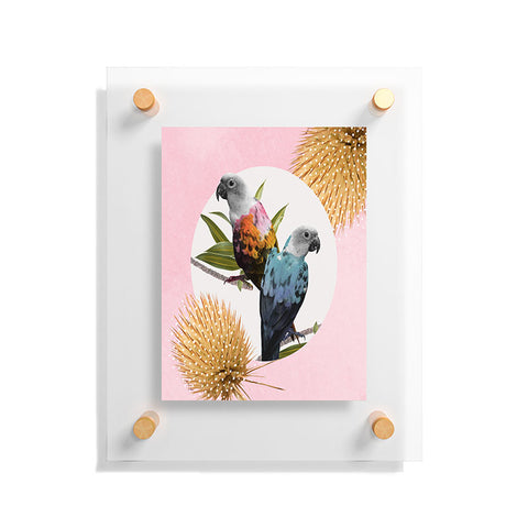 Kangarui Jolly Parrots Floating Acrylic Print