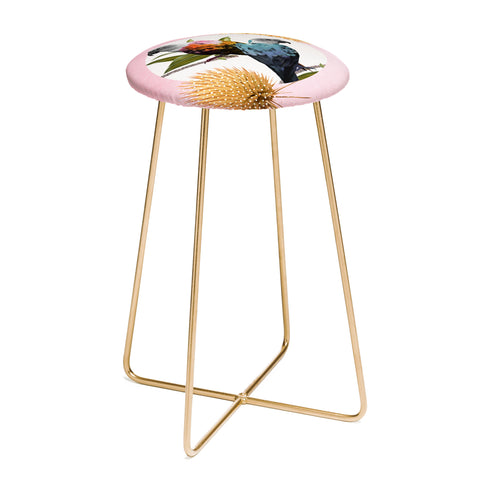 Kangarui Jolly Parrots Counter Stool