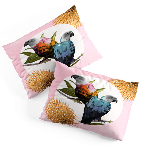 Kangarui Jolly Parrots Pillow Shams