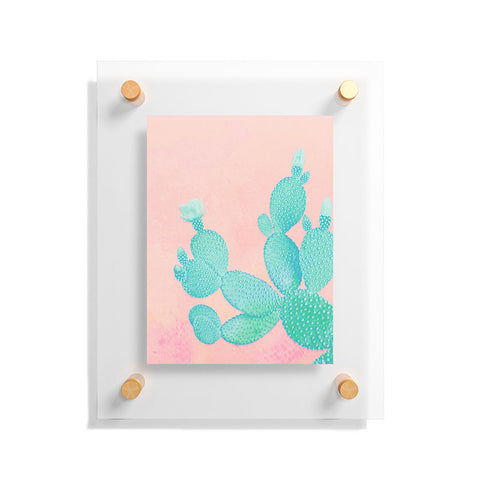Kangarui Pastel Cactus Floating Acrylic Print